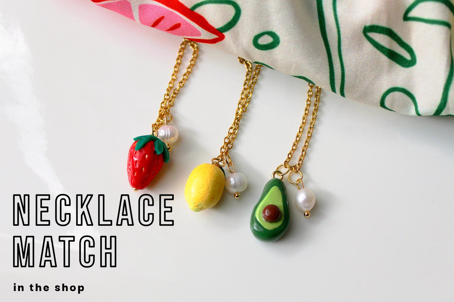 Fruit Hoops, Lemon Strawberry Avocado Hoops, Hoop Earrings, Statement Earrings, Spring Summer Earrings, Polymer Clay Earrings,Miniature food
