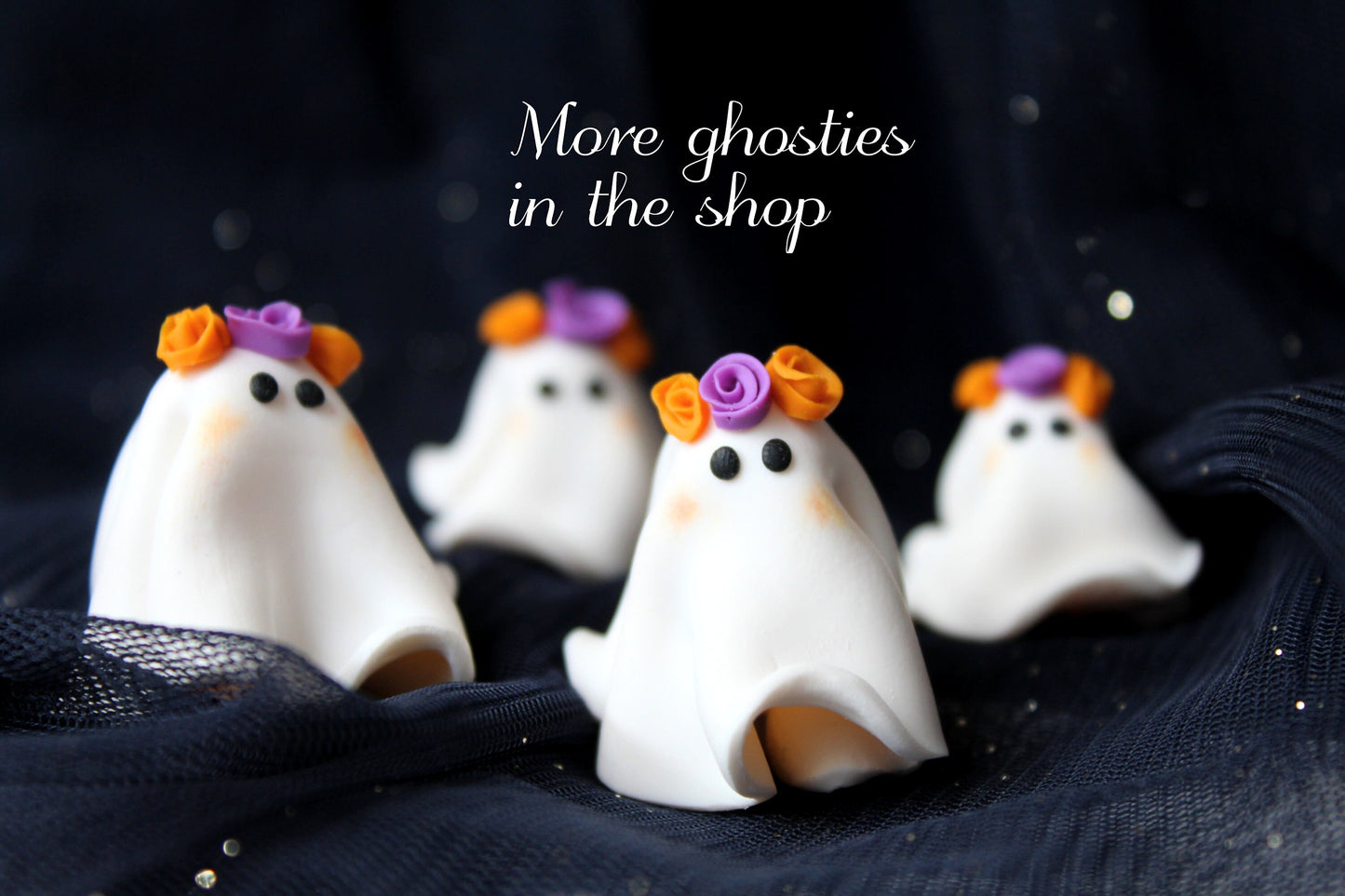 Christmas Earrings, Ghost Earrings, Polymer Clay Earrings, Cute Ghost, Clay Earrings, Christmas Earrings Clay, Christmas Earrings Cute, Gift