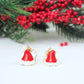 Santa Hat Earrings, Handmade and Handsculped, X-mas Earrings, Polymer Clay Earrings,Christmas Earrings,Holiday Earrings,Handmade,Santa's Hat