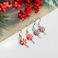 Christmas Lollipop, Candy Cane Earrings, Christmas Earrings, Cookie Earrings, Polymer Clay Earrings, Handmade, Gifts for Her,Christmas Party