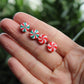 Candy Cane Studs, Christmas Earrings, Tiny Stud Earrings, Polymer Clay Earrings, Christmas Stud Earrings, Stud Pack,Gifts for Friends,Winter
