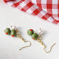 Olive Earrings, Olive Dangle Earrings, Summer Earrings, Food Charm, Polymer Clay Earrings, Handmade, Gift for Her, Polymer Clay Food Jewelry