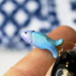 Sardine Hoop Earrings, Summer Earrings, Handmade Polymer Clay Fish Earrings, Minimal Ocean Jewelry, Polymer Clay Food Jewelry, Summer Gift