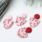 Christmas Candy Earrings, Christmas Earrings, Polymer Clay Earrings - Studio Niani
