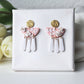 Polymer Clay Earrings, Flower Earrings, Clay Earrings, Floral Earrings, Wedding Earrings, Valentine's Day Earrings, Elegant Earrings, Bridal