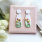 Tulip Earrings, Polymer Clay Earrings, Statement Earrings, Clay Earrings, Spring Earrings, Flower Earrings, Floral Dangle Earrings, Handmade