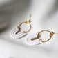 Polymer Clay Arch Earrings, Boho Earrings, Rainbow Earrings for Every Day - Studio Niani