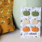 Pumpkin Stud Earrings, Stud Pack of 3 Pairs, Polymer Clay Earrings, Autumn, Halloween - Studio Niani