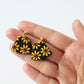 Sunflower Earrings, Polymer Clay Floral Earrings, Floral Earrings in three design - Studio Niani